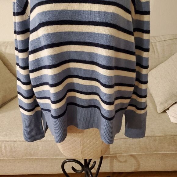 Nordstrom Signature Stripe Cashmere Sweater - Picture 6 of 13